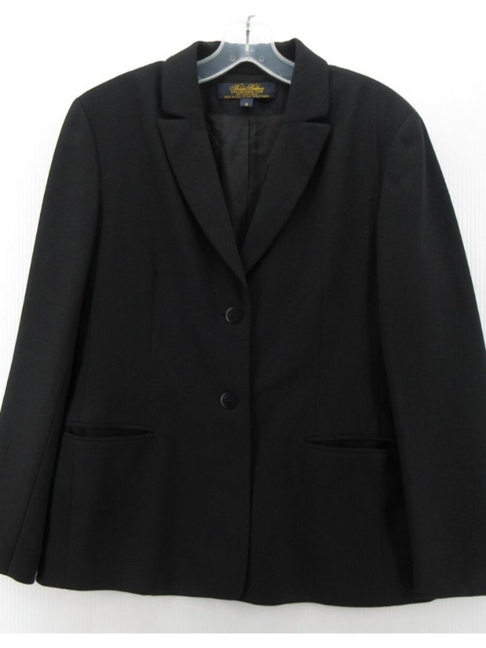 VINTAGE Brooks Brothers Blazer 8 Wool Jacket Coat Career USA Made
